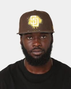 New Era San Diego Padres 'Spray Paint Glow' 59FIFTY Fitted Original Team Colours -Culture Kings 196313986404 mens 0100