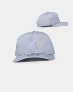 New Era Chicago White Sox "Purple Smoke" Old Golfer Snapback Grey Lavender