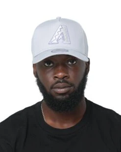 New Era Arizona Diamondbacks 'Purple Smoke' 9FORTY A-Frame Snapback Grey/Lavender -Culture Kings 196315161557 mens 0100
