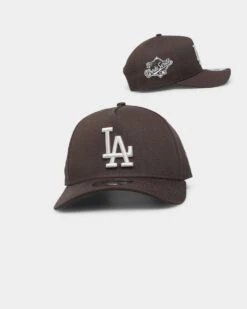 New EraLos Angeles Dodgers 'Choc Wafer' 9FORTY A-Frame Snapback Chocolate