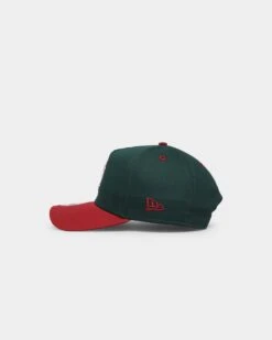 New Era Detroit Tigers 'Beets & Greens' 9FORTY A-Frame Snapback Dark Green/Cardinal -Culture Kings 196315936872 default 0040