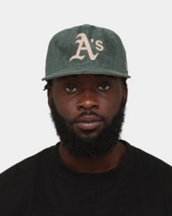 New Era Oakland Athletics 'Forest Suede & Camel' 59FIFTY Fitted Dark Green 17 New Era Oakland Athletics 'Forest Suede & Camel' 59FIFTY Fitted Dark Green -Culture Kings 196315937909 mens 0100