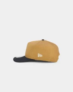 New Era Seattle Mariners 'Midnight Harvest 2-Tone' Old Golfer Snapback Wheat/Navy -Culture Kings 196500151547 default 0040