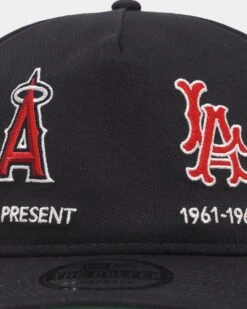 New Era Anaheim Angels 'Logo Evolution' Golfer Snapback Collection Navy -Culture Kings 196500152773 default 0050
