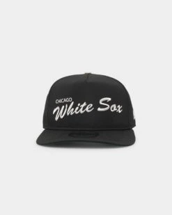 New Era Chicago White Sox 'OTC Chrome Prolight' Golfer Snapback Black