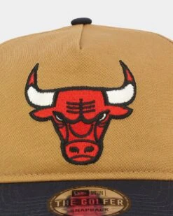 New Era Chicago Bulls 'Midnight Harvest 2-Tone' Old Golfer Snapback Wheat/Navy 16 New Era Chicago Bulls 'Midnight Harvest 2-Tone' Old Golfer Snapback Wheat/Navy -Culture Kings 196500153008 default 0060