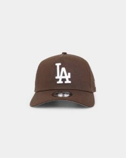 New Era Los Angeles Dodgers 'Walnut' 9FORTY A-Frame Snapback Dark Brown