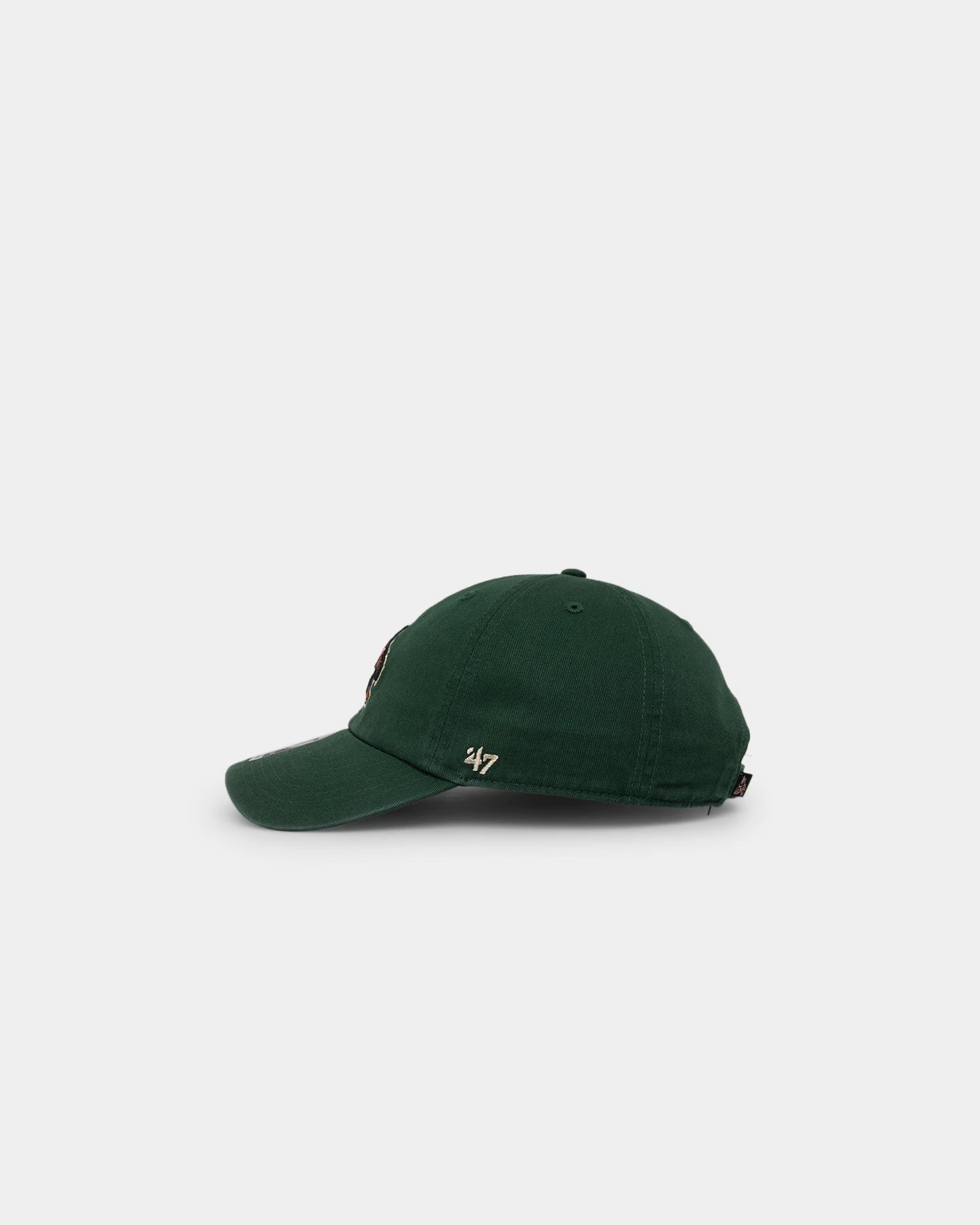 '47 BRAND 47 Brand Arizone Coyotes 'LA Kings X Arizona Coyotes' Clean Up Strapback Dark Green 6 '47 BRAND 47 Brand Arizone Coyotes 'LA Kings X Arizona Coyotes' Clean Up Strapback Dark Green - Image 4