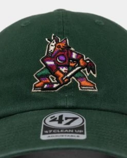 '47 BRAND 47 Brand Arizone Coyotes 'LA Kings X Arizona Coyotes' Clean Up Strapback Dark Green 12 '47 BRAND 47 Brand Arizone Coyotes 'LA Kings X Arizona Coyotes' Clean Up Strapback Dark Green -Culture Kings 196505668972 default 0050