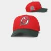 '47 BRAND 47 Brand New Jersey Devils 'Scarlet Pines' MVP DT Snapback Red/Dark Green -Culture Kings 196505810814 default 0010