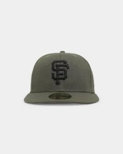 New Era San Francisco Giants 'Olive Black' 59FIFTY Fitted Olive/Black