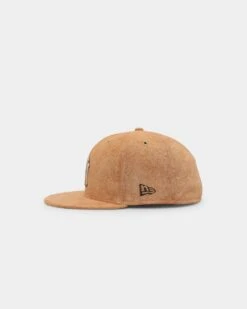 New Era New York Yankees 'Wheat/Brown/Gold' Suede 59FIFTY Fitted Wheat -Culture Kings 196821265060 default 0040