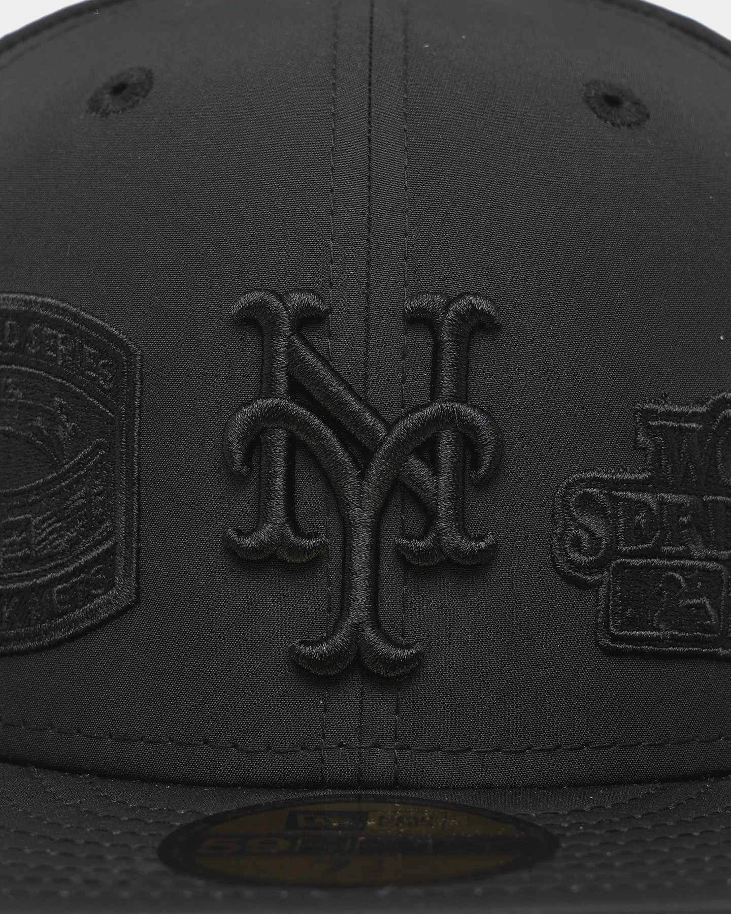 New Era New York Mets 'Triple Black Multi Logo Prolight' World Series 59FIFTY Fitted Black/Black 7 New Era New York Mets 'Triple Black Multi Logo Prolight' World Series 59FIFTY Fitted Black/Black - Image 5