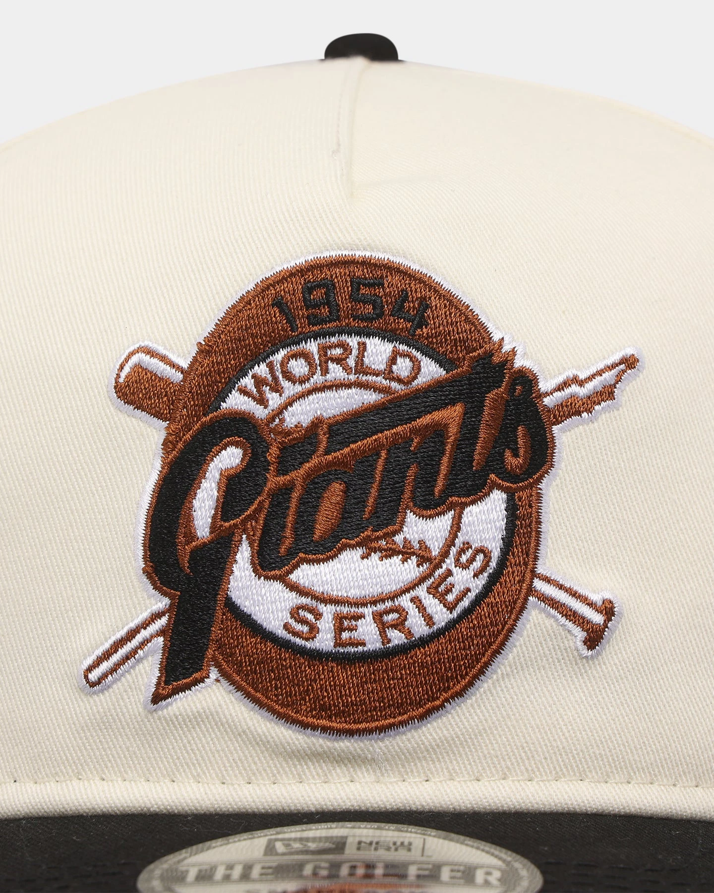 New Era New York Giants '1950s World Series Through The Decades' Golfer Snapback Chrome White 7 New Era New York Giants '1950s World Series Through The Decades' Golfer Snapback Chrome White - Image 5