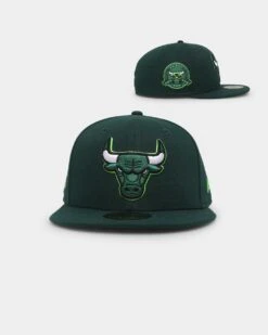 New Era Chicago Bulls 'Spring Greens'59FIFTY Fitted Green