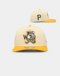 New Era Pittsburgh Pirates '1970s World Series Through The Decades' 1979 World Series Golfer Snapback Chrome White