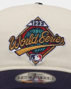 New Era Toronto Blue Jays '1990s World Series Through The Decades' 1993 World Series Golfer Snapback Chrome White -Culture Kings 197214869698 default 0050