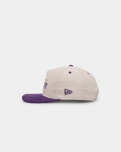 New Era Melbourne Storm 'NRL Retro Script Corduroy' Golfer Snapback Chrome White -Culture Kings 197215720820 default 0040