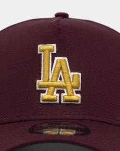New Era Los Angeles Dodgers 'Golden Port' 9FORTY A-Frame Snapback Dark Purple 12 New Era Los Angeles Dodgers 'Golden Port' 9FORTY A-Frame Snapback Dark Purple -Culture Kings 197374273267 default 0050