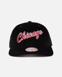 Mitchell & Ness Chicago Bulls Laguna Redline Panel Snapback Black