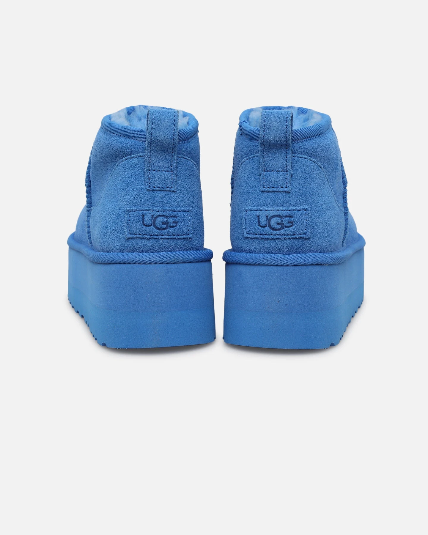 Ugg Boots Women's Classic Ultra Mini Platform Blue 5 Ugg Boots Women's Classic Ultra Mini Platform Blue - Image 3