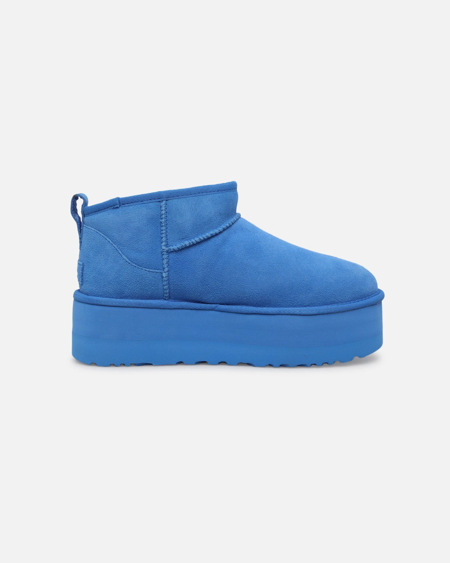 Ugg Boots Women's Classic Ultra Mini Platform Blue 6 Ugg Boots Women's Classic Ultra Mini Platform Blue - Image 4