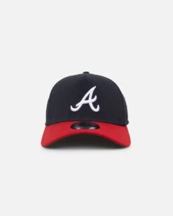 New Era Atlanta Braves 39THIRTY A-Frame Stretch Fit Official Team Colours