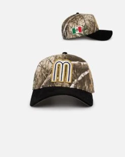 New Era Mexico National Baseball Team 'Stealth Edge' 9FORTY A-Frame Snapback Realtree Edge