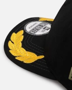 New Era Los Angeles Lakers 'Military Patch' Pre-Curved Golfer Snapback Black -Culture Kings 197883704788 default 000015