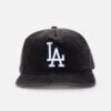 New Era Los Angeles Dodgers 'Washed Corduroy Golfer' Pre-Curved Golfer Snapback Washed Black -Culture Kings 197883878779 default 000010