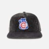 New Era Chicago Cubs 'Washed Corduroy Golfer' Pre-Curved Golfer Snapback Washed Black -Culture Kings 197883878809 default 000010
