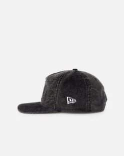New Era Chicago Cubs 'Washed Corduroy Golfer' Pre-Curved Golfer Snapback Washed Black -Culture Kings 197883878809 default 000040