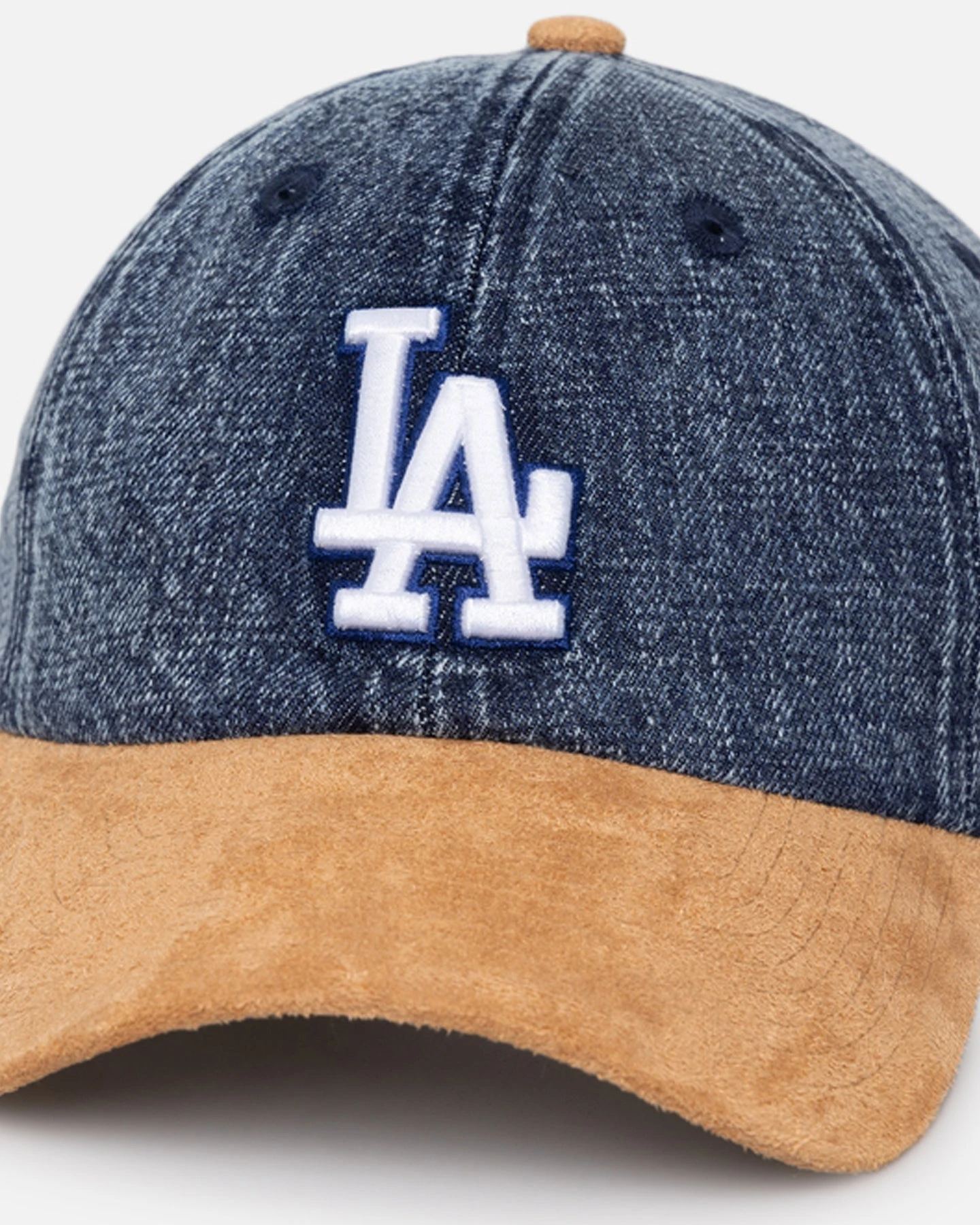 New Era Los Angeles Dodgers 'Denim Shades' Casual Classic Strapback Denim/Wheat 4 New Era Los Angeles Dodgers 'Denim Shades' Casual Classic Strapback Denim/Wheat - Image 2