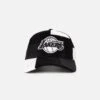 New Era Los Angeles Lakers 'Patchwork Corduroy' 9FORTY A-Frame Snapback Black/Cream -Culture Kings 197883879226 default 0010