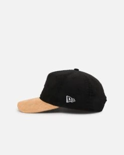 New Era Los Angeles Dodgers 'Corduroy Suede' Pre-Curved Golfer SnapbackWashed Black -Culture Kings 198059579926 default 0050