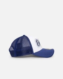 New Era Los Angeles Dodgers 'Airbrush' 9FORTY A-Frame Trucker Snapback White/OTC 10 New Era Los Angeles Dodgers 'Airbrush' 9FORTY A-Frame Trucker Snapback White/OTC -Culture Kings 198059580397 default 000030 e4cf5def 026a 4680 b76b e0cf53d2879d