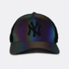 New Era New York Yankees 'Iridescent' 9FORTY A-Frame Trucker Snapback Iridescent -Culture Kings 198061103669 default 0001