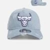 New Era Chicago Bulls 'Distressed Denim' 9FORTY A-Frame Snapback Light Wash Denim -Culture Kings 198357651201 default 000010