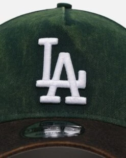 New Era Los Angeles Dodgers 'Washed Green' 9FORTY A-Frame Strapback Green/Black -Culture Kings 198358214658 default 0050