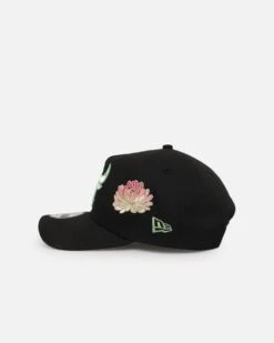New Era Chicago Bulls 'Satin Flower' 9FORTY A-Frame Snapback Black/Pink 10 New Era Chicago Bulls 'Satin Flower' 9FORTY A-Frame Snapback Black/Pink -Culture Kings 198580300099 default 0040