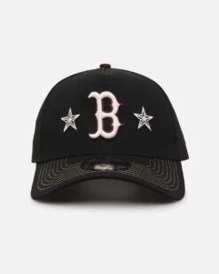 New Era Boston Red Sox 'Ivory Stars Outlaws' 9FORTY A-Frame Snapback Black/Maroon