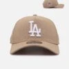 New Era Los Angeles Dodgers 'Tan Pink' 9FORTY A-Frame Snapback Tan -Culture Kings 198582024320 default 0010