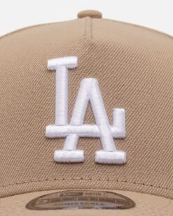 New Era Los Angeles Dodgers 'Tan Pink' 9FORTY A-Frame Snapback Tan -Culture Kings 198582024320 default 0050
