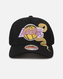 Mitchell & Ness Los Angeles Lakers 'Year Of The Snake' MVP Snapback Black