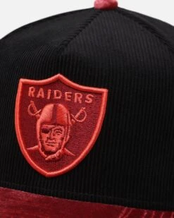 New Era Las Vegas Raiders 'Velvet Cord Certified Lover' 9FORTY A-Frame Premium Corduroy Snapback Violet -Culture Kings 198757042623 womens 0020