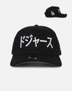 New Era Los Angeles Dodgers "Japan Pack" Katakana 9FORTY A-Frame Snapback Black
