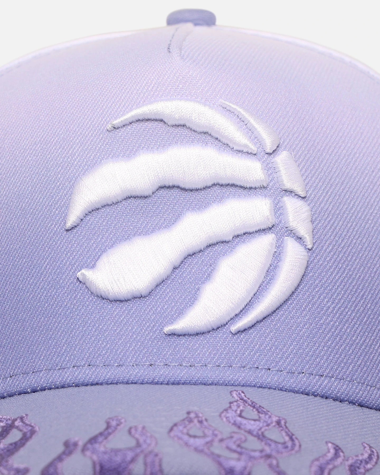 New Era Toronto Raptors 'Sundyed Flames' 9FORTY A-Frame Snapback Lavender 7 New Era Toronto Raptors 'Sundyed Flames' 9FORTY A-Frame Snapback Lavender - Image 5