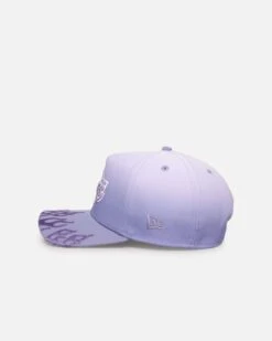 New Era Los Angeles Lakers 'Sundyed Flames' 9FORTY A-Frame Snapback Lavender -Culture Kings 198976381039 default 0040
