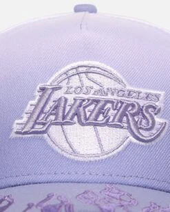 New Era Los Angeles Lakers 'Sundyed Flames' 9FORTY A-Frame Snapback Lavender -Culture Kings 198976381039 default 0050