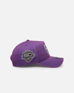 New Era Las Vegas Raiders 'Washed Purple' 9FORTY A-Frame Snapback Washed Purple -Culture Kings 198976863573 default 0030